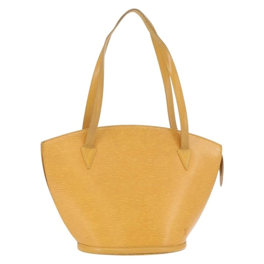 LOUIS VUITTON Epi Saint Jacques Shopping Shoulder Bag Yellow M52269 Auth 155921